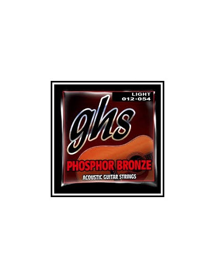 GHS Phosphor Bronze 12-54 akusztikus húrszett