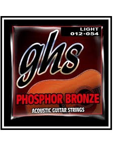 GHS Phosphor Bronze 12-54 akusztikus húrszett