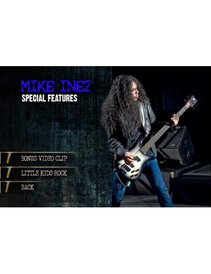 Behind the player DVD: Mike Inez
