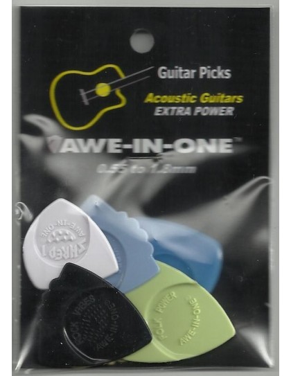 Awe-In-One Acoustic Selection Pack (5 pengető)